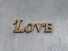 LOVE felirat 9.0x3.0cm 